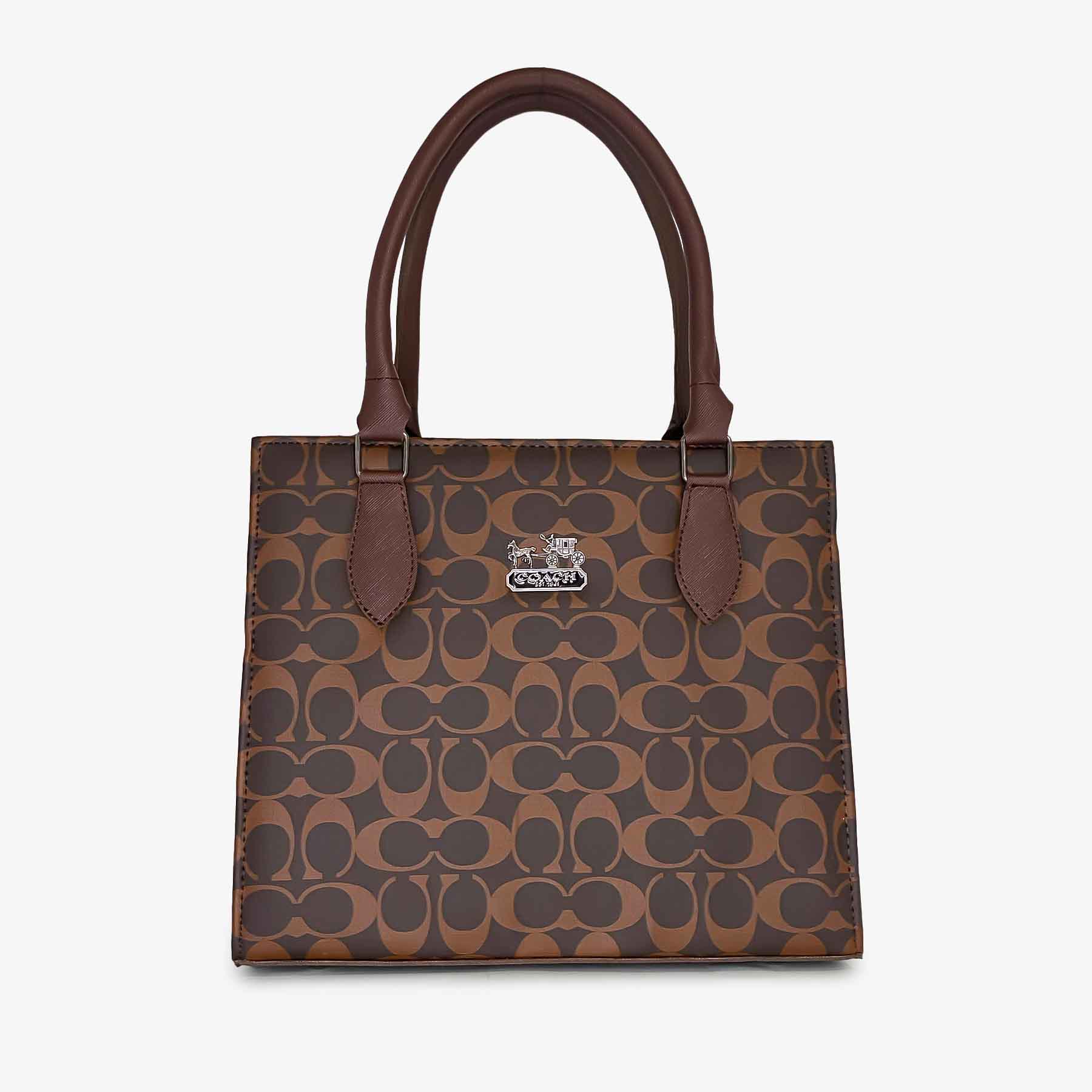 Coach Maroon Tote Bag Coach Maroon Tote Bag